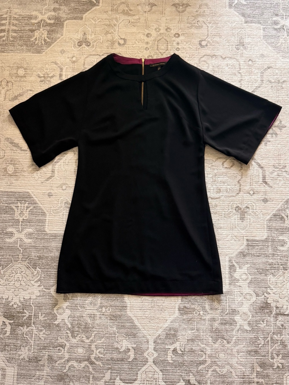 CYNTHIA STEFFE little black dress